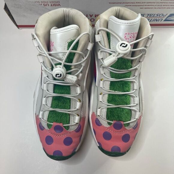 Reebok Iverson Question Mid Candy Land GZ0081 Size 5 - Picture 10 of 10